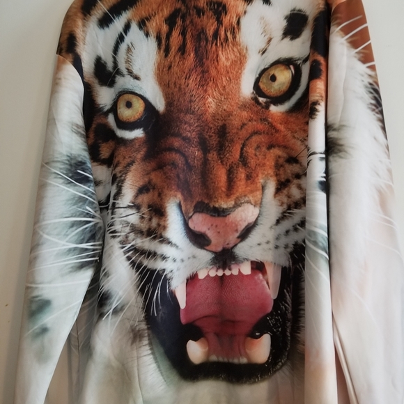 Mens Tiger hoodie - Picture 6 of 8